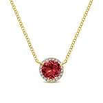 14K-Yellow-Gold-Round-Garnet-and-Diamond-Halo-Pendant-Necklace1