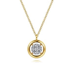 14K-Yellow-Gold-Round-Pave-Diamond-Floating-Pendant-Necklace-with-Wide-Border1