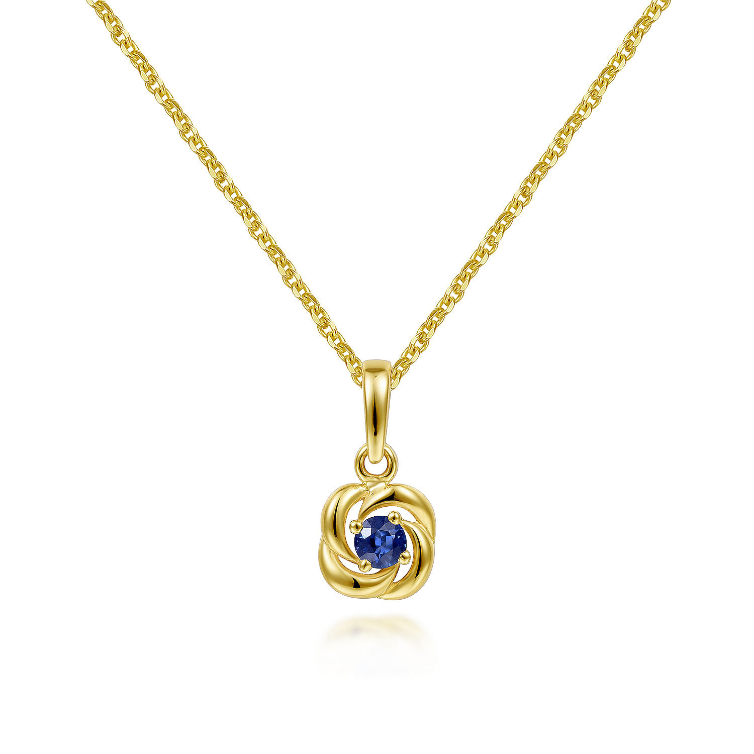14K-Yellow-Gold-Round-Sapphire-with-Twisted-Metal-Frame-Pendant-Necklace1