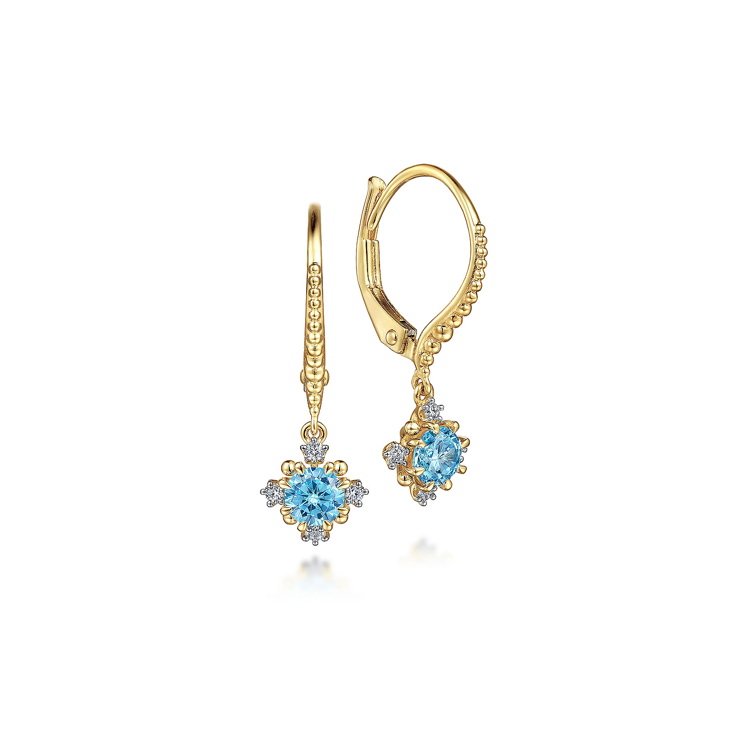 14K-Yellow-Gold-Round-Swiss-Blue-Topaz-and-Diamond--Drop-Earrings1