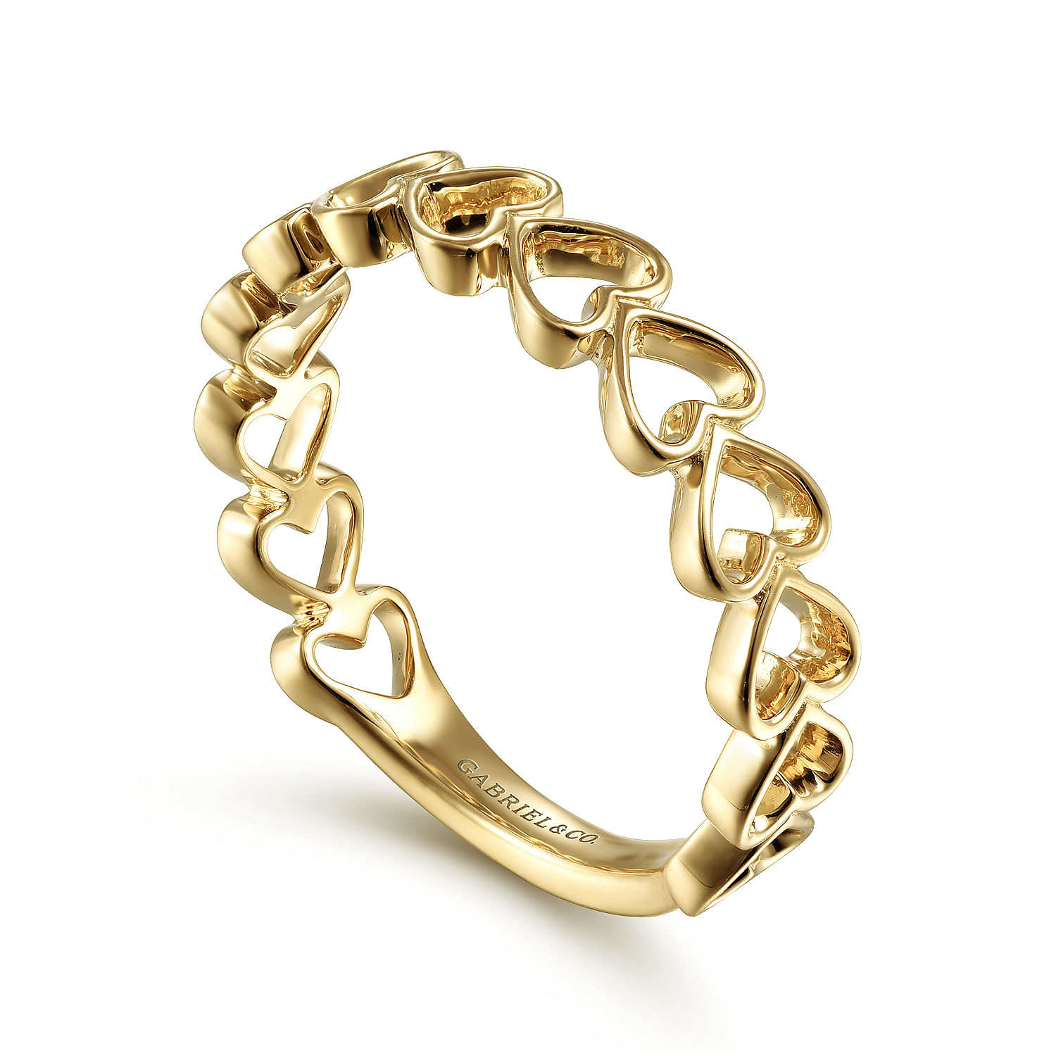 14K-Yellow-Gold-Sideways-Heart-Stackable-Ring3