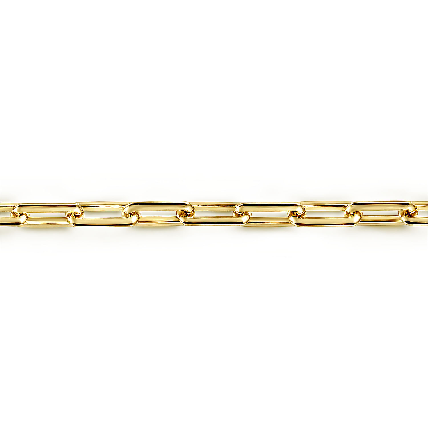 14K-Yellow-Gold-Solid-Elongated-Chain-Bracelet2