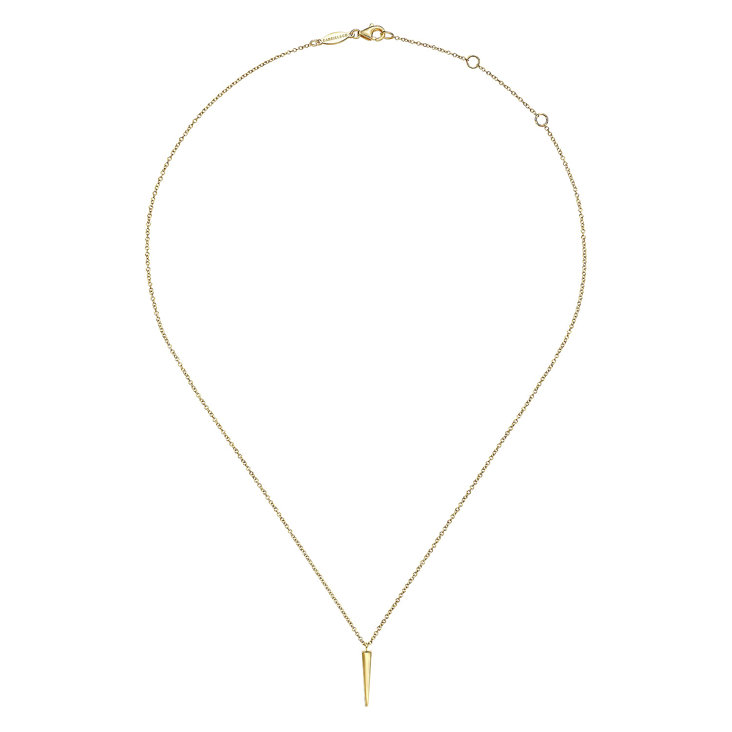 OHT NYC Gold Spike Necklace セレブ着用ブランド 関税送料込み OHT NYC Gold Spike Necklace セレブ着用ブランド 関税送料込み