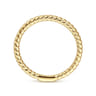 14K Yellow Gold Stackable Ring