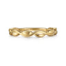 14K Yellow Gold Stackable Ring