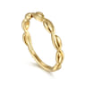 14K Yellow Gold Stackable Ring