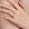 14K Yellow Gold Stackable Ring