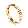 14K Yellow Gold Stackable Ring