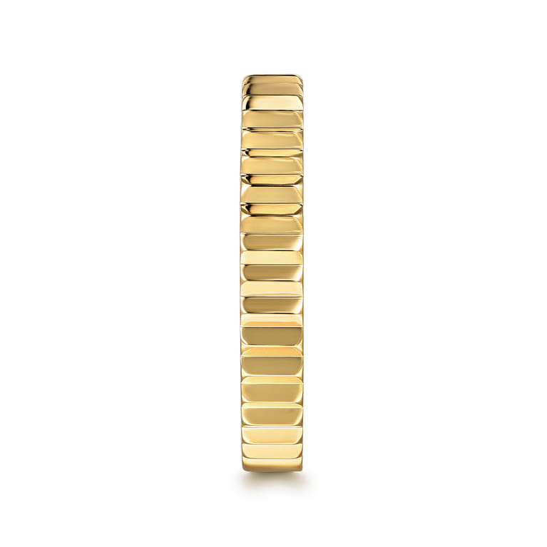 14K Yellow Gold Stackable Ring - Shot 4