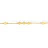 14K Yellow Gold Stations Bracelet