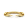 Open Ring Wedding Ring in 14k Yellow Gold with   at Gabriel & Co.
