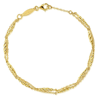 14K-Yellow-Gold-Twisted-Chain-Bracelet1