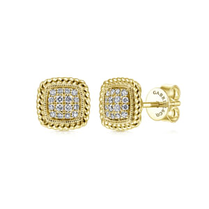 14K-Yellow-Gold-Twisted-Cluster-Diamond-Stud-Earrings1