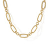 14K Yellow Gold Twisted Rope Chain Necklace