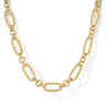 14K Yellow Gold Twisted Rope Chain Necklace