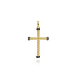 14K-Yellow-Gold-Twisted-Rope-Cross-Pendant-with-Black-Diamonds1