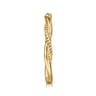 14K Yellow Gold Twisted Rope Intertwining Ring