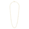 14K Yellow Gold Twisted Rope Link Chain Necklace