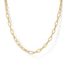 14K Yellow Gold Twisted Rope Link Chain Necklace