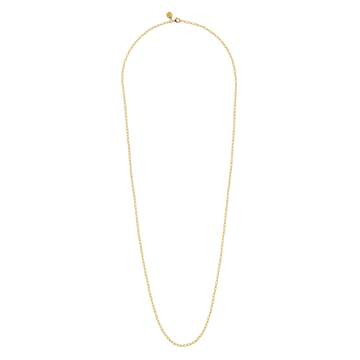 14K Yellow Gold Twisted Rope Link Chain Necklace - Shot 2