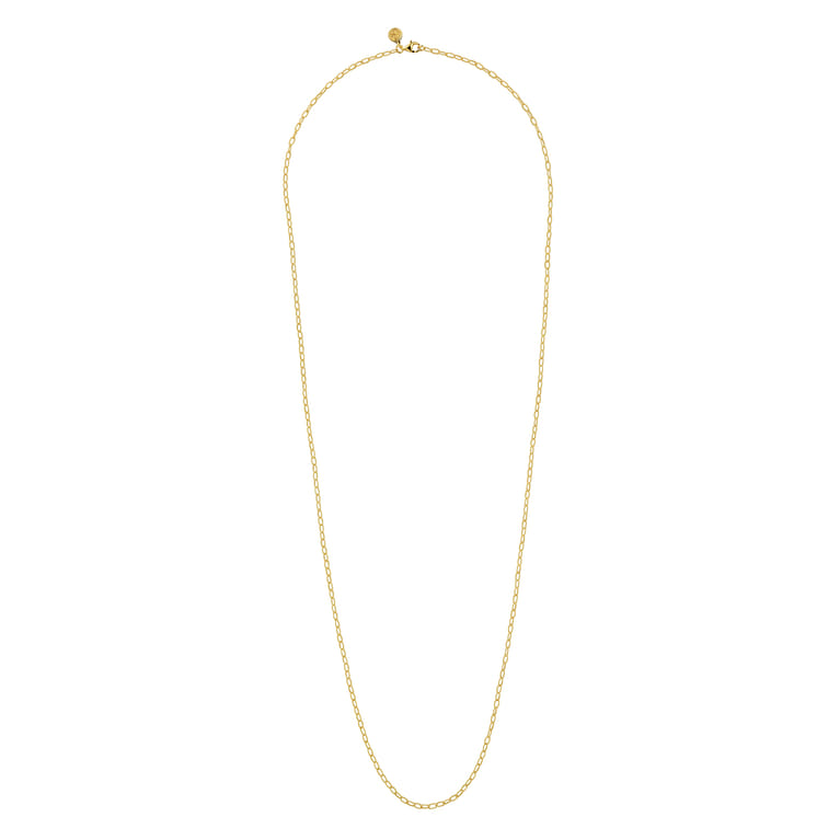 14K Yellow Gold Twisted Rope Link Chain Necklace - Shot 2