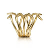 14K Yellow Gold Twisted Vine Statement Ring