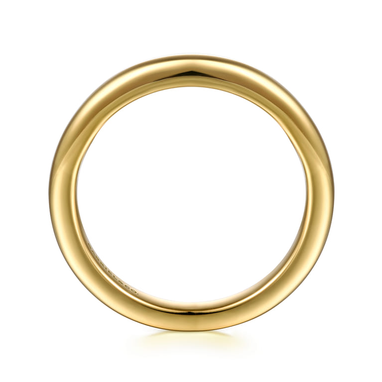 14K Yellow Gold Wedding Band - Shot 2