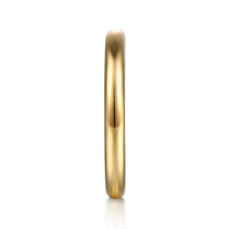 14K Yellow Gold Wedding Band - Shot 4