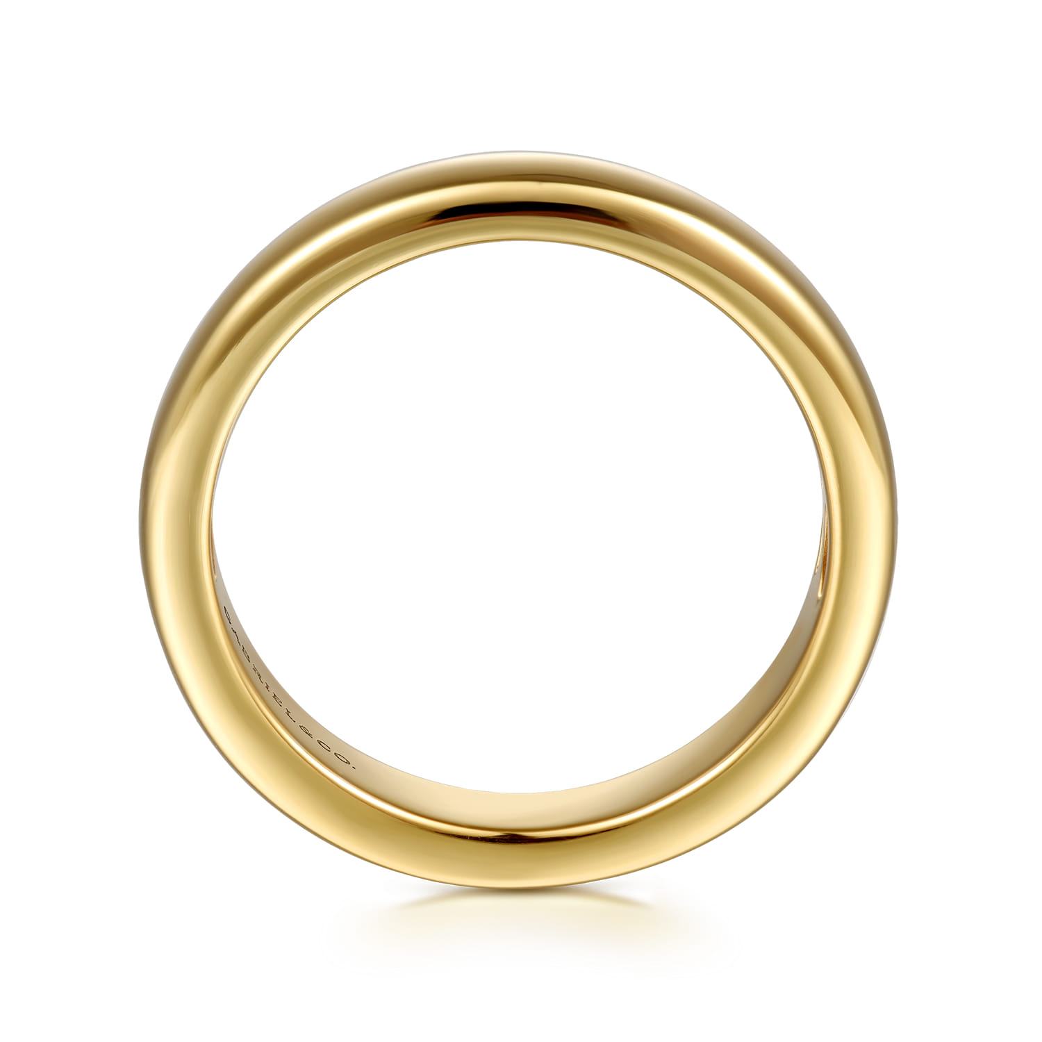 14K Yellow Gold Wedding Band - Shot 2
