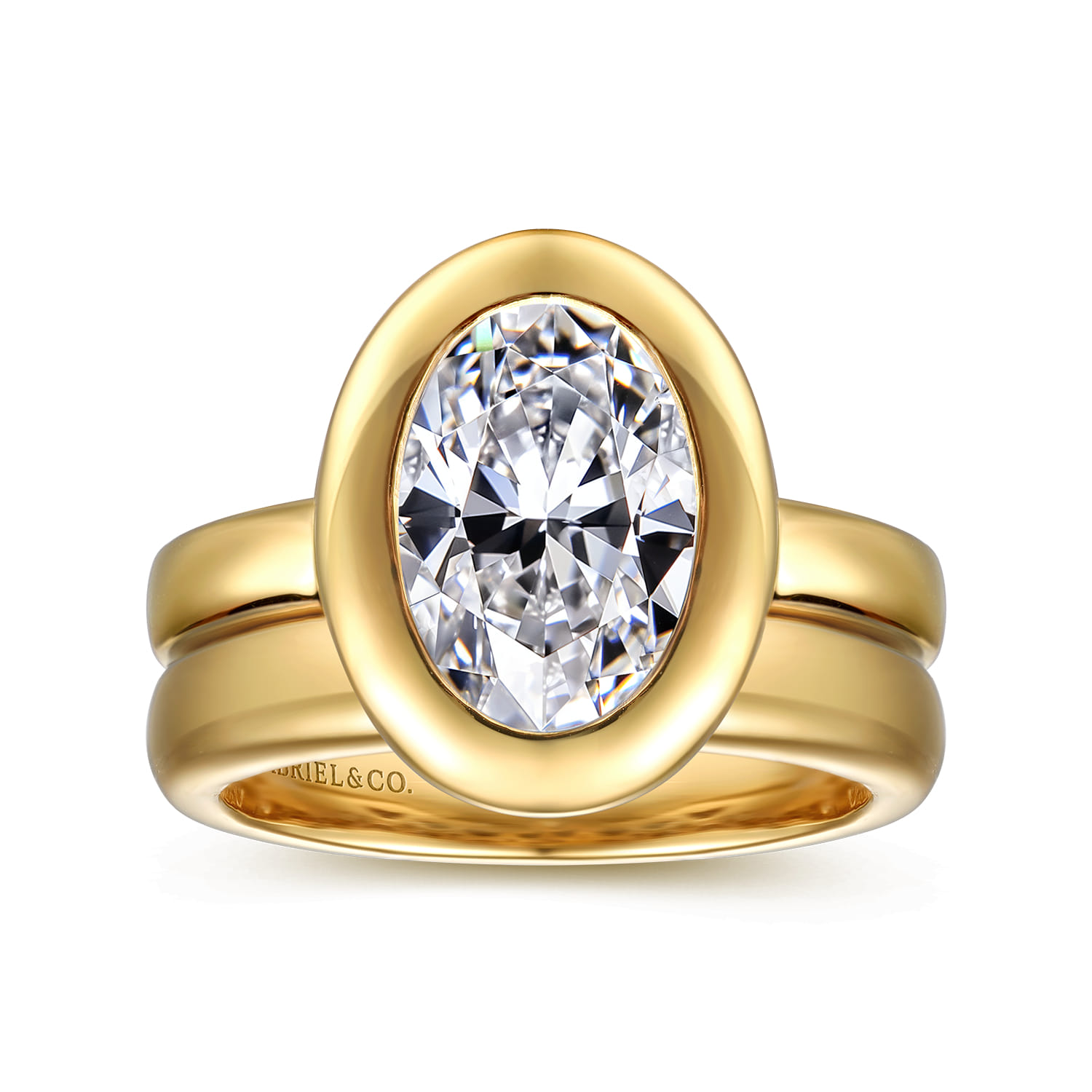 14K Yellow Gold Wedding Band - Shot 4