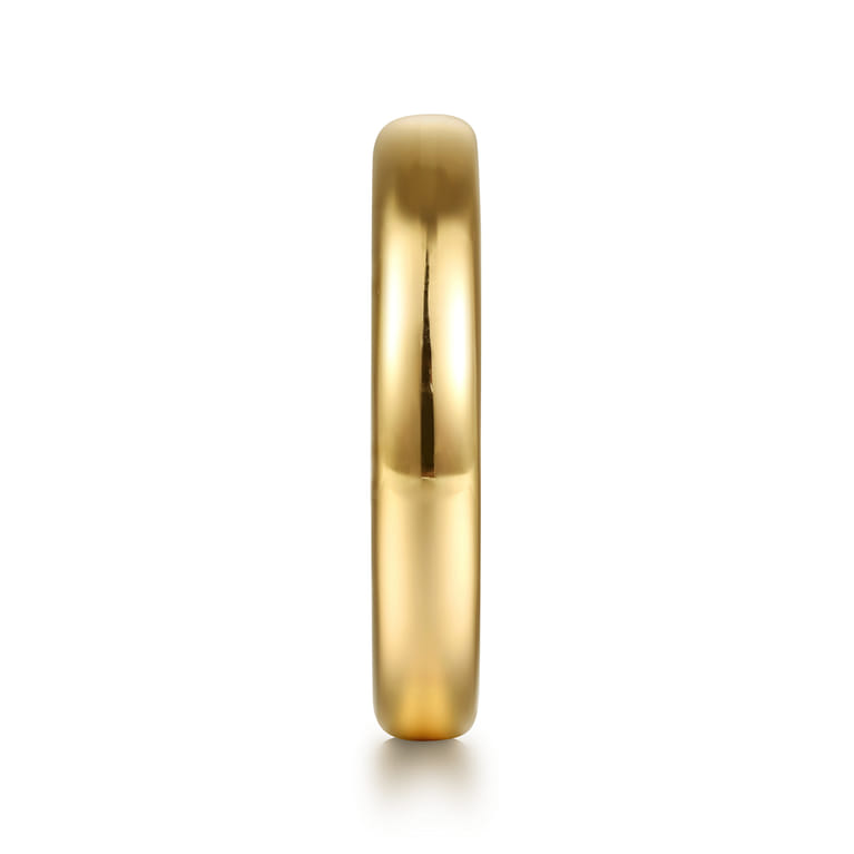 14K Yellow Gold Wedding Band - Shot 5