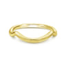 14K Yellow Gold Wedding Band