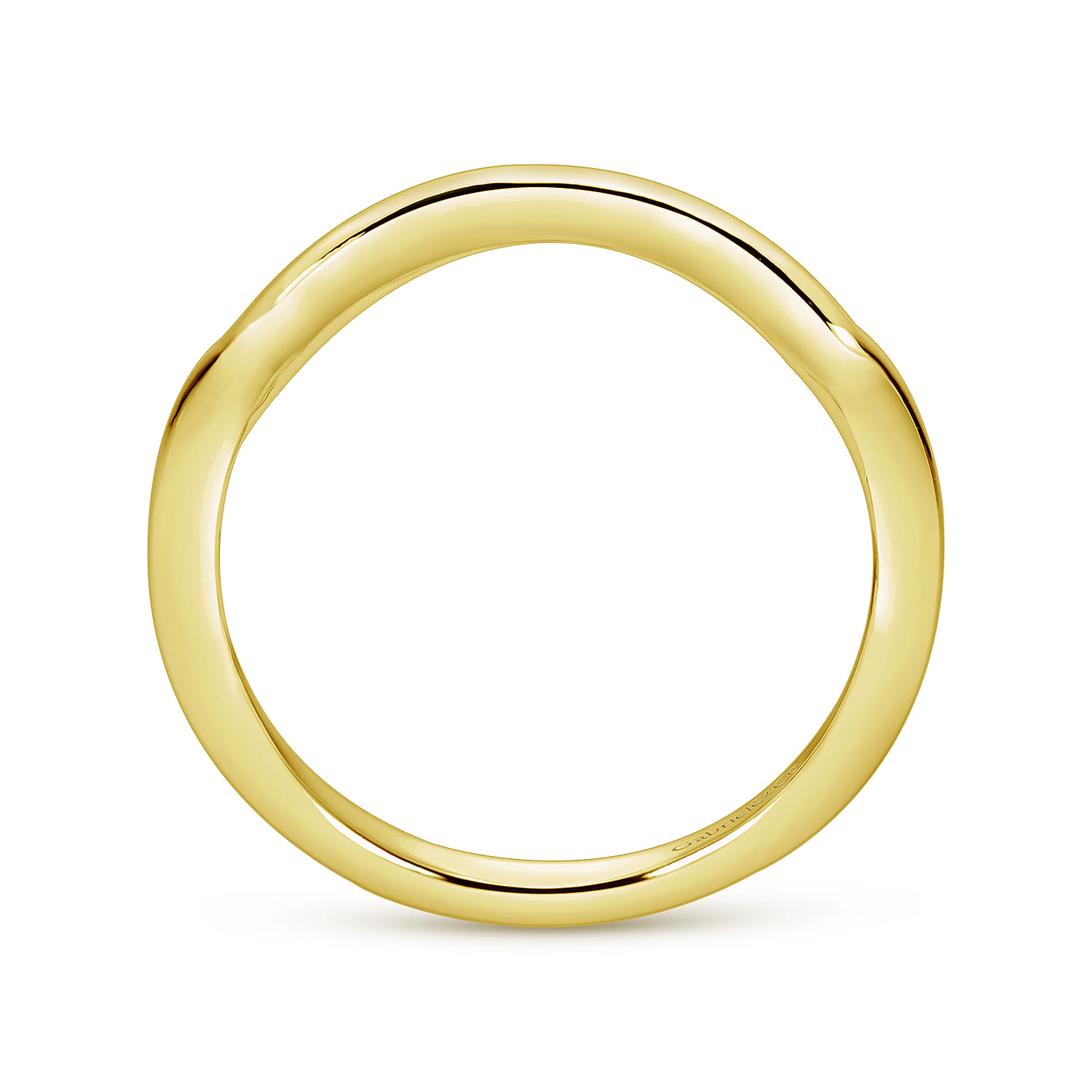 14K Yellow Gold Wedding Band - Shot 2