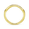 14K Yellow Gold Wedding Band