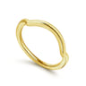 14K Yellow Gold Wedding Band