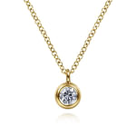 14K-Yellow-Gold-White-Sapphire-Pendant-Necklace1