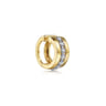 14K Yellow Gold Wide Diamond Ear Cuffs - 0.15 ct