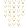 14K Yellow Gold Z Initial Necklace