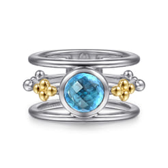 14K-Yellow-Gold-and-925-Sterling-Silver-Bujukan-Blue-Topaz-Wide-Band-Ring1