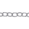 14K Yellow Gold and 925 Sterling Silver Bujukan Link Chain Bracelet