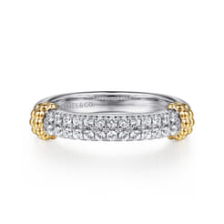 14K-Yellow-Gold-and-925-Sterling-Silver-Bujukan-White-Sapphire-Stackable-Ring1