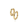 14K Yellow Plain Gold Bujukan Stuggies Earrings