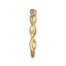 14K Yellow Plain Gold Stackable Ladies Ring