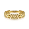 14K Yellow Plain Gold Stackable Ring