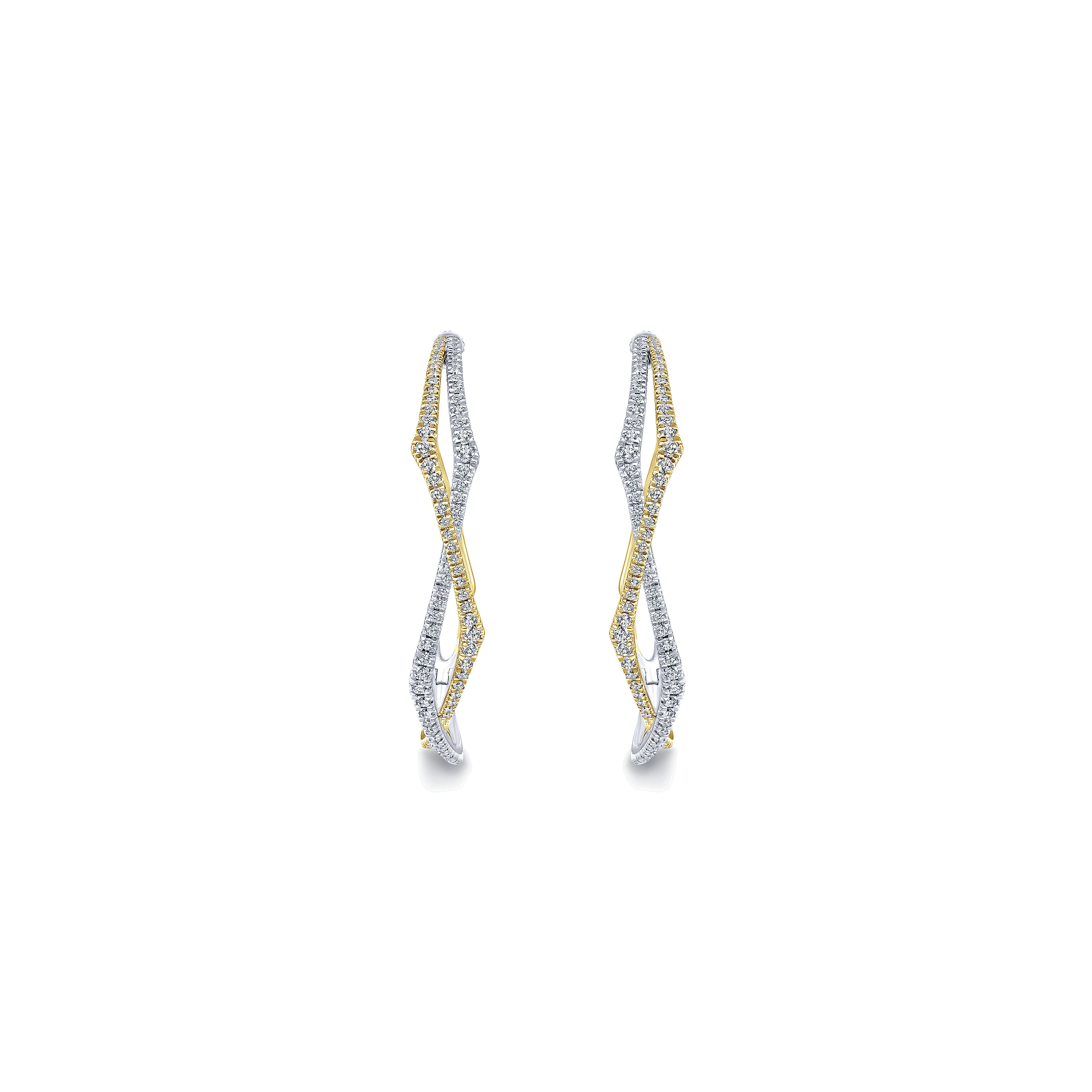 14K-Yellow-White-Gold-40mm-Twisted-Rope-and-Diamond-Intricate-Hoop-Earrings3