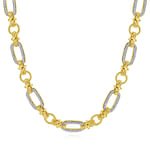 14K-Yellow-White-Gold-Oval-Chain-Twisted-Rope-Link-Necklace-with-Diamond-Pave1