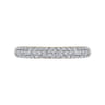 Fancy Wedding Ring in 14k Yellow/white Gold with Round Natural Diamond at Gabriel & Co.