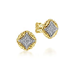 14K-Yellow-White-Gold-Pave-Diamond-Stud-Earrings-with-Twisted-Rope1