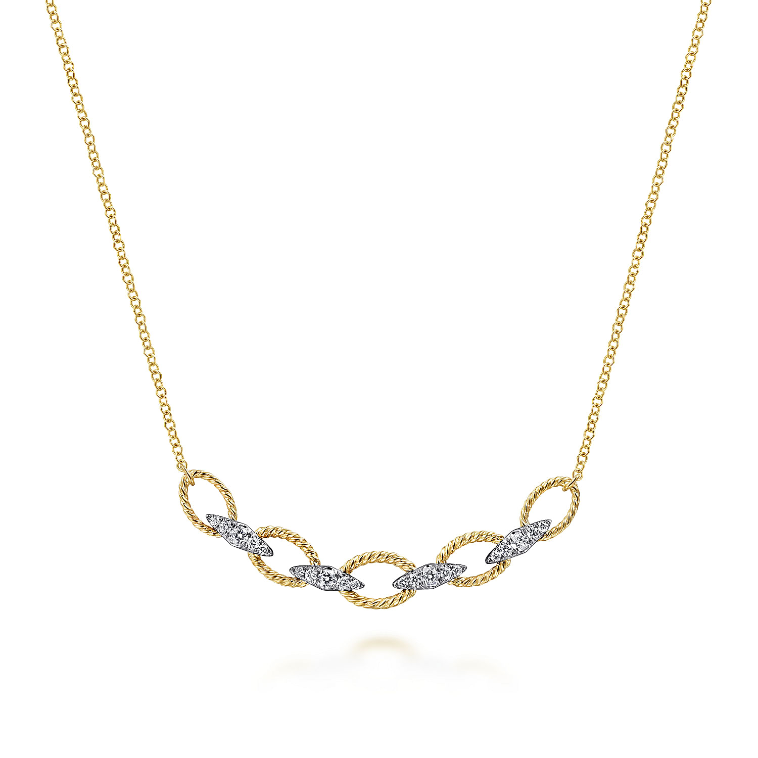 [LLOYD] 14K Gold☆Simple knot point daily base ネックレス Lloyd necklace – Stella and Bow