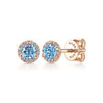 14k-Rose-Gold-Round-Cut-Diamond-Halo---Swiss-Blue-Topaz-Stud-Earrings1
